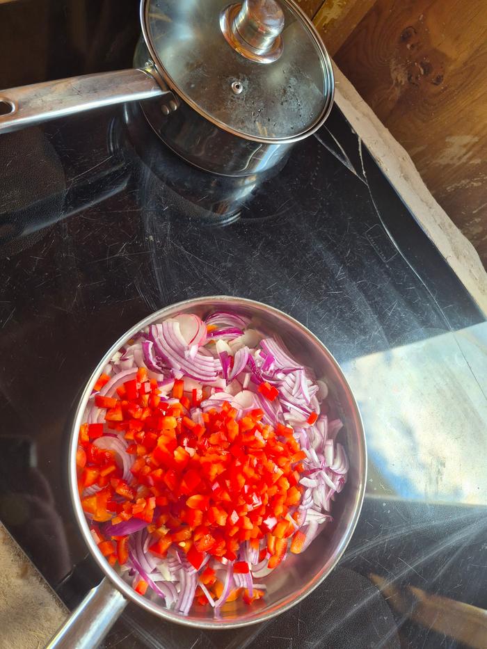 Uncooked stir fry