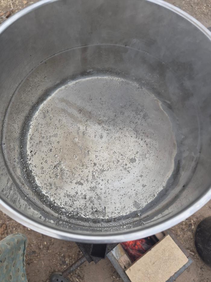 BOILING WATER!