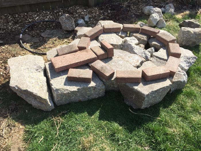 Rough layout of foundation