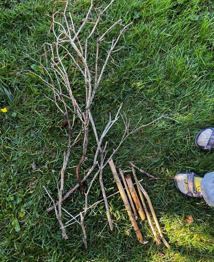 Gathering materials