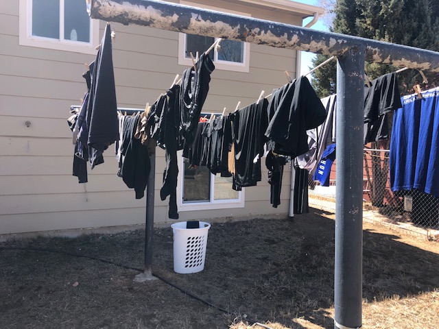 Clothes on the line