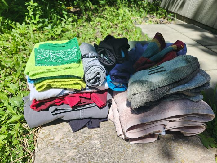 naturally clean, dry, and ready for action!