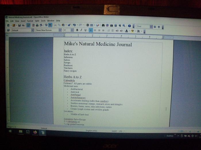 Natural Medicine Computer Journal