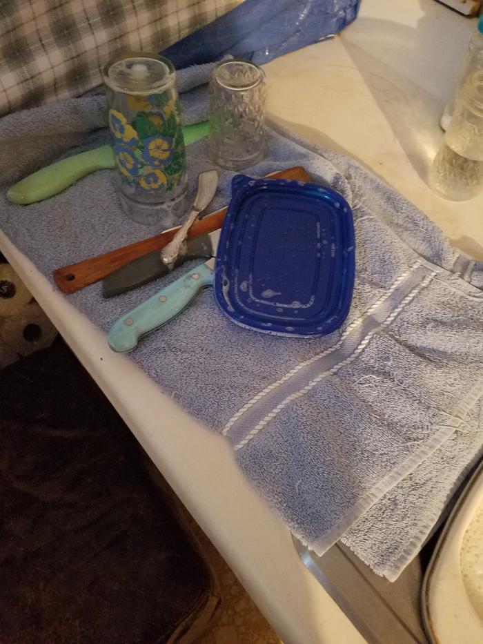 Setting aside ...washed still soapy