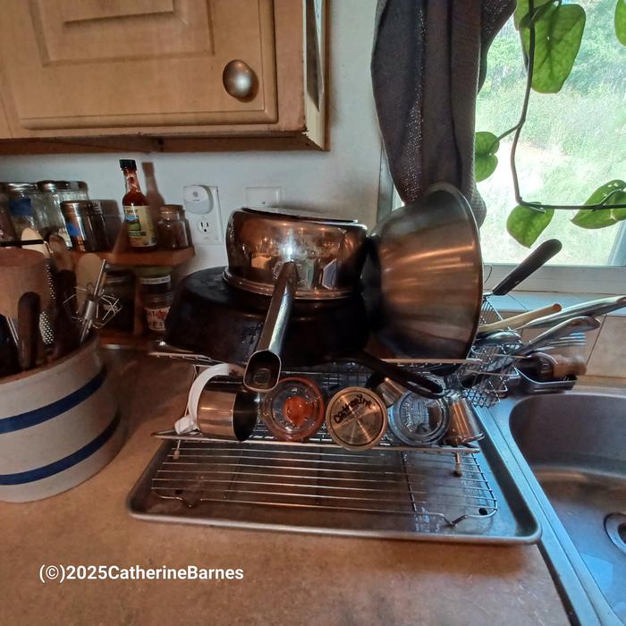 Completed dishes