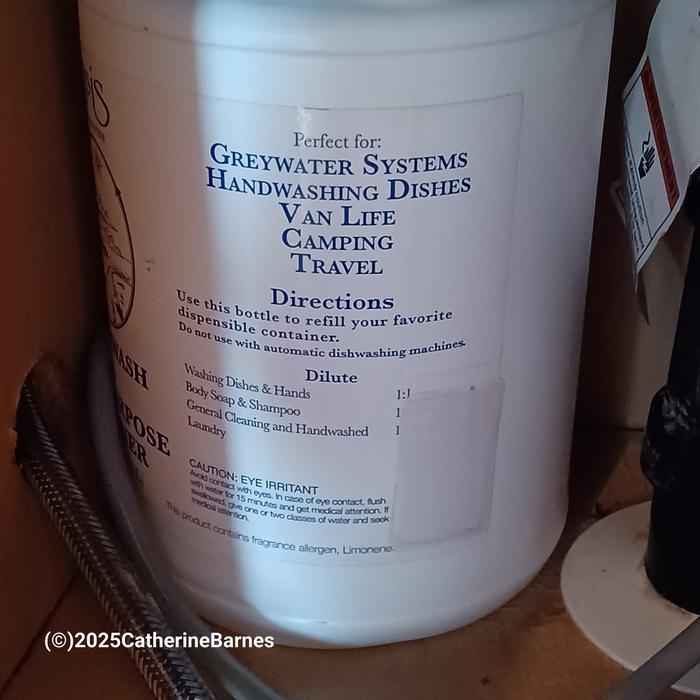 Greywater soap