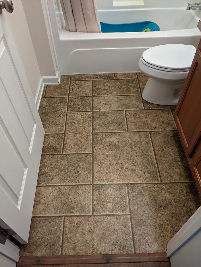 Floor after
