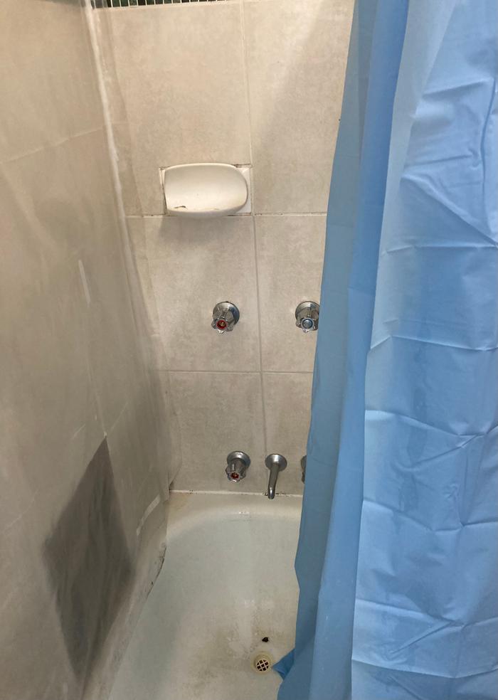 Shower before