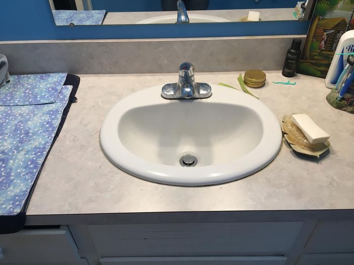 Sink/counter before