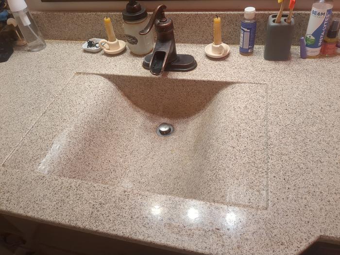 Sink/counter (after)