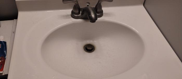 dirty sink