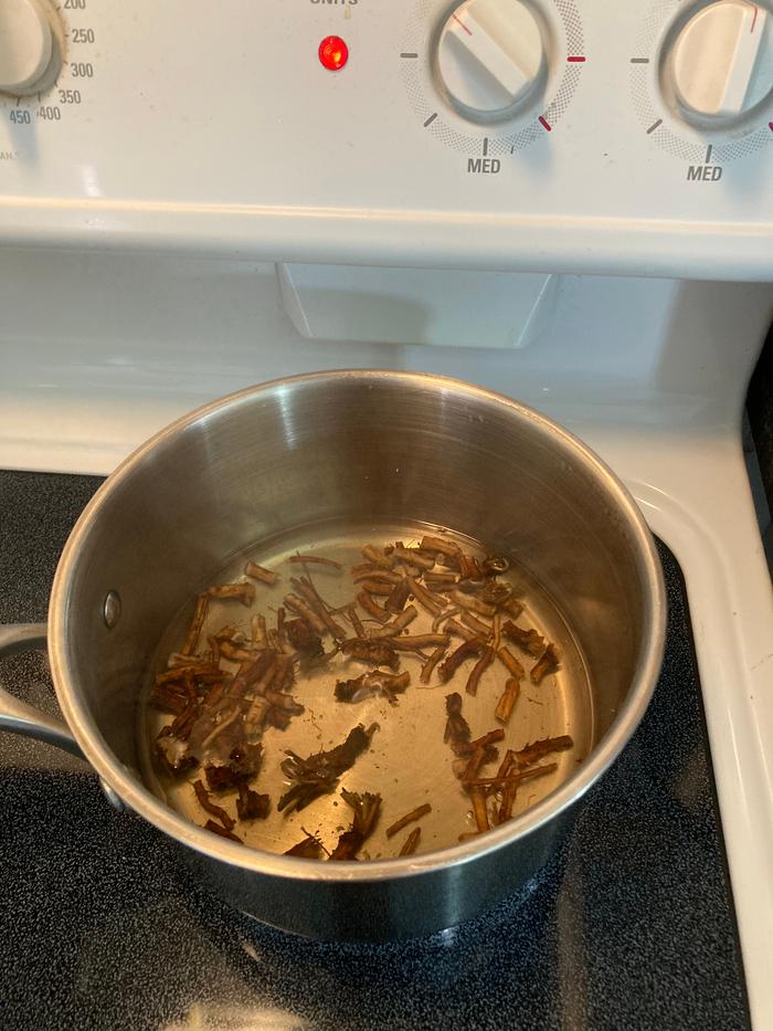 Steeping for 30 minutes 