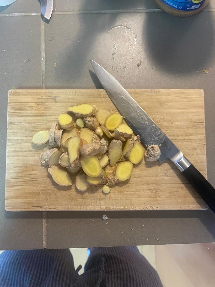 ginger (chopped)