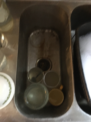 sink 1 - full of dishes