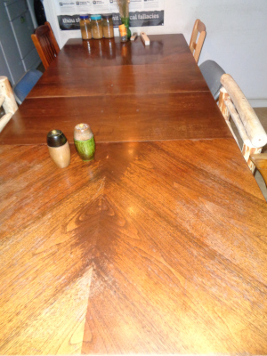 after picture of table