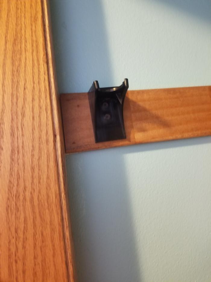 completely mounted bracket