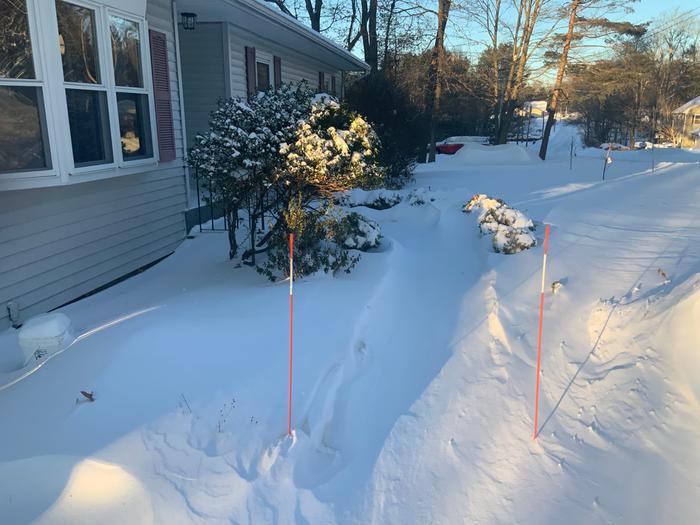 Snowy/icy path