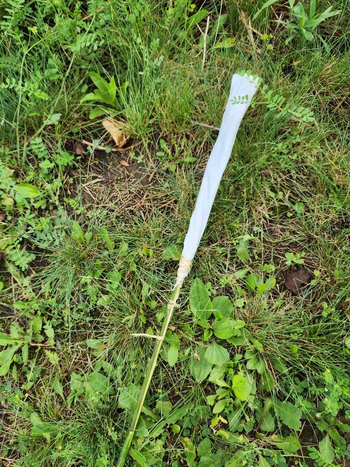 stick after adding rag for visibility