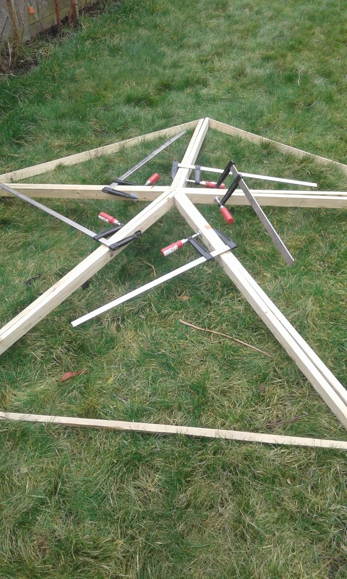 geodesic dome greenhouse construction