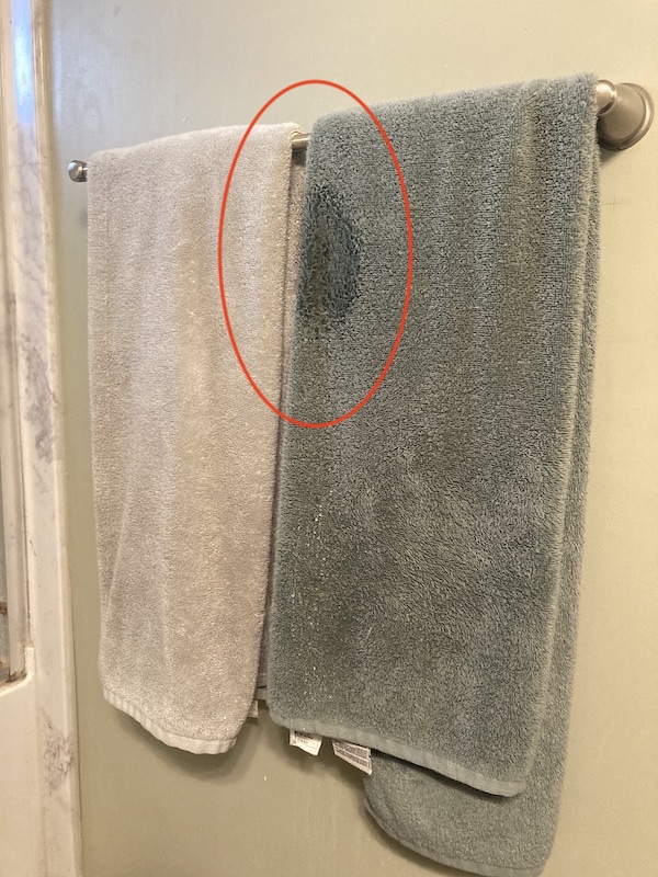 I knew I should have held up a catchment container!