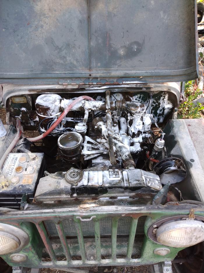 old jeep engine