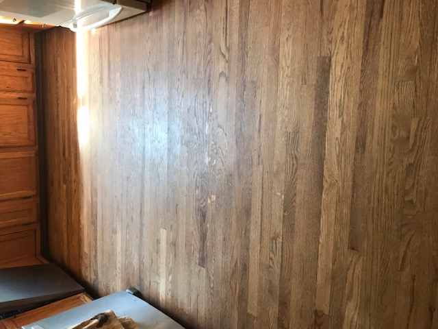 Voila! Clean floor.