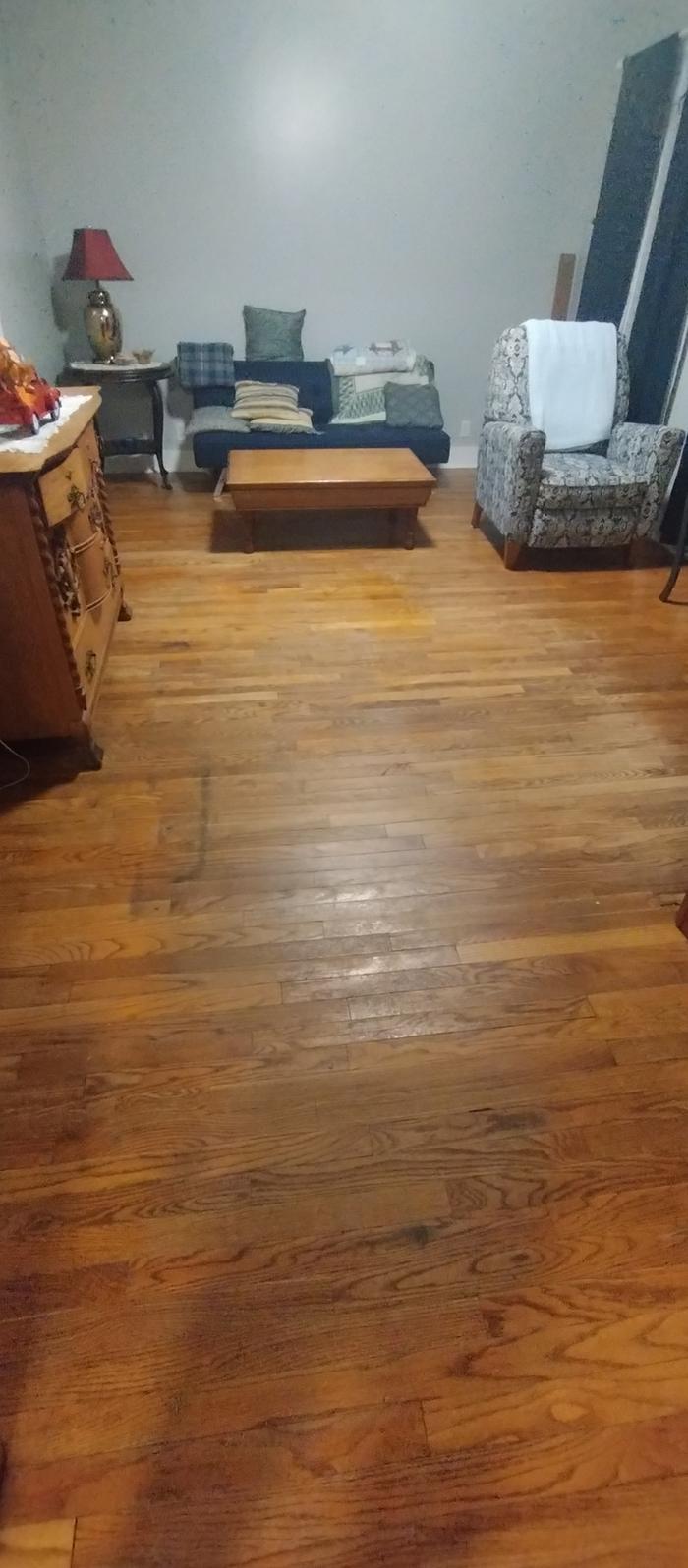 dirty living room