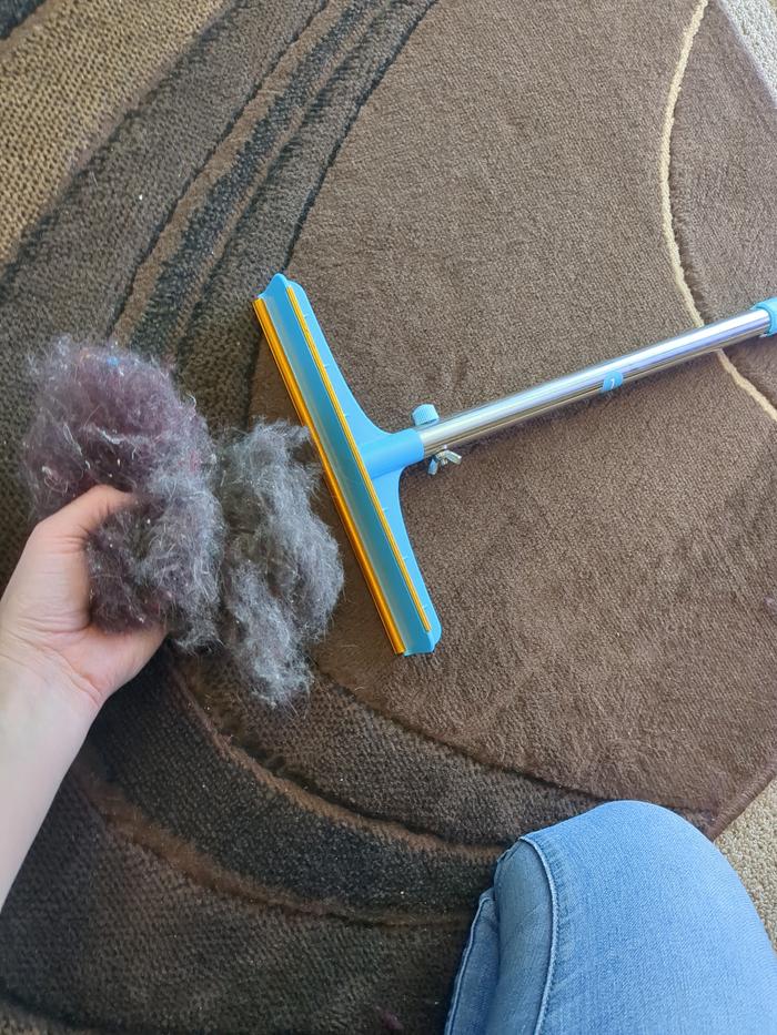 Scraping the rugs. Ew.