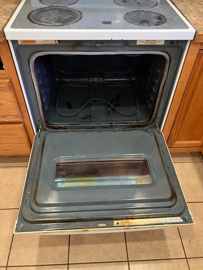I vacuumed out the ashy stuff and used a cleaner from Norwex, and a microfiber cloth to get the job done. It isn’t perfect, but I’m proud of how much better it looks.