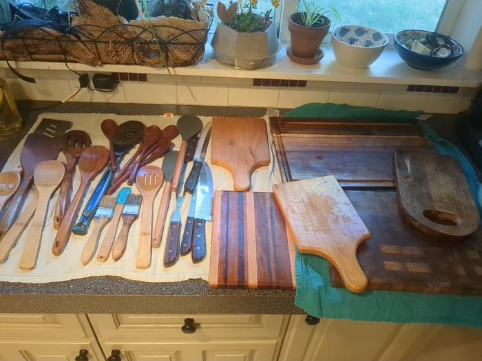 Everything all nicely oiled.