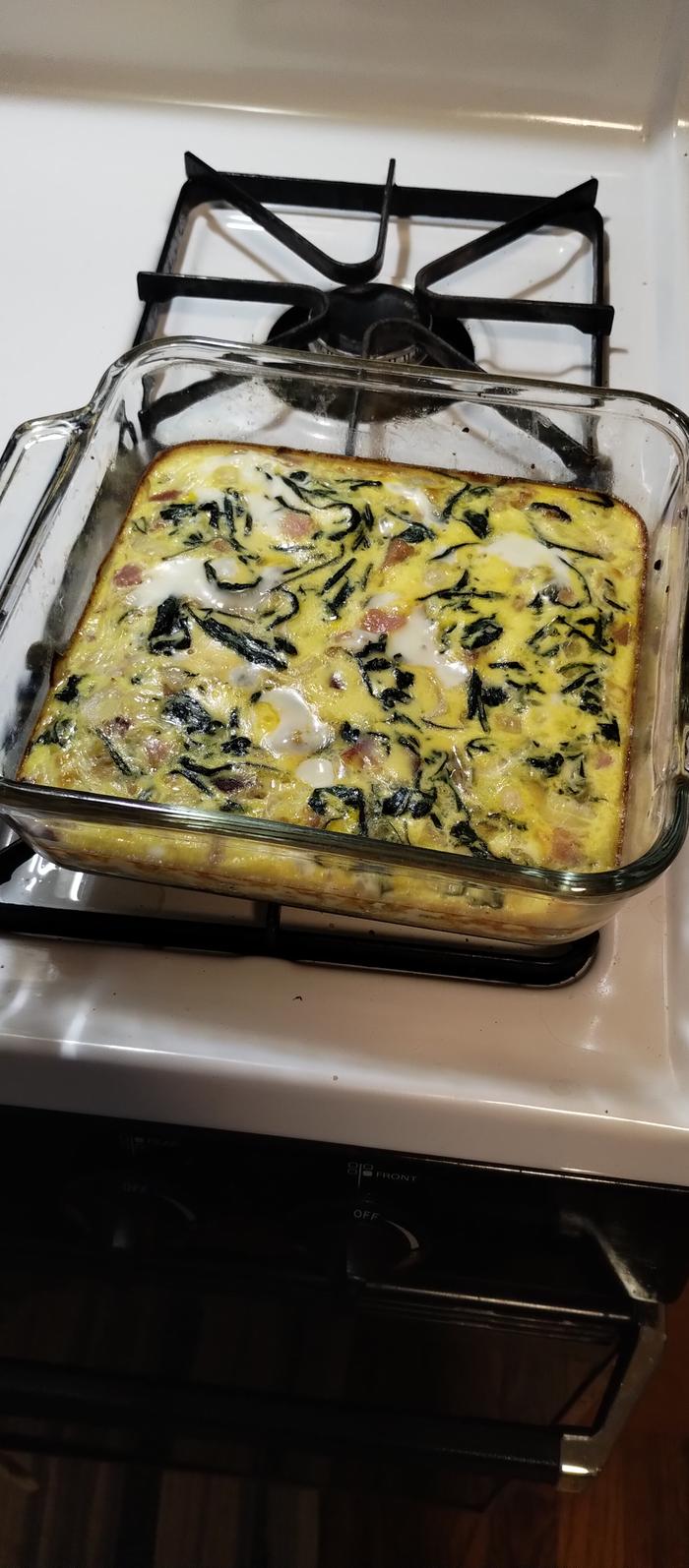 dandelion frittata