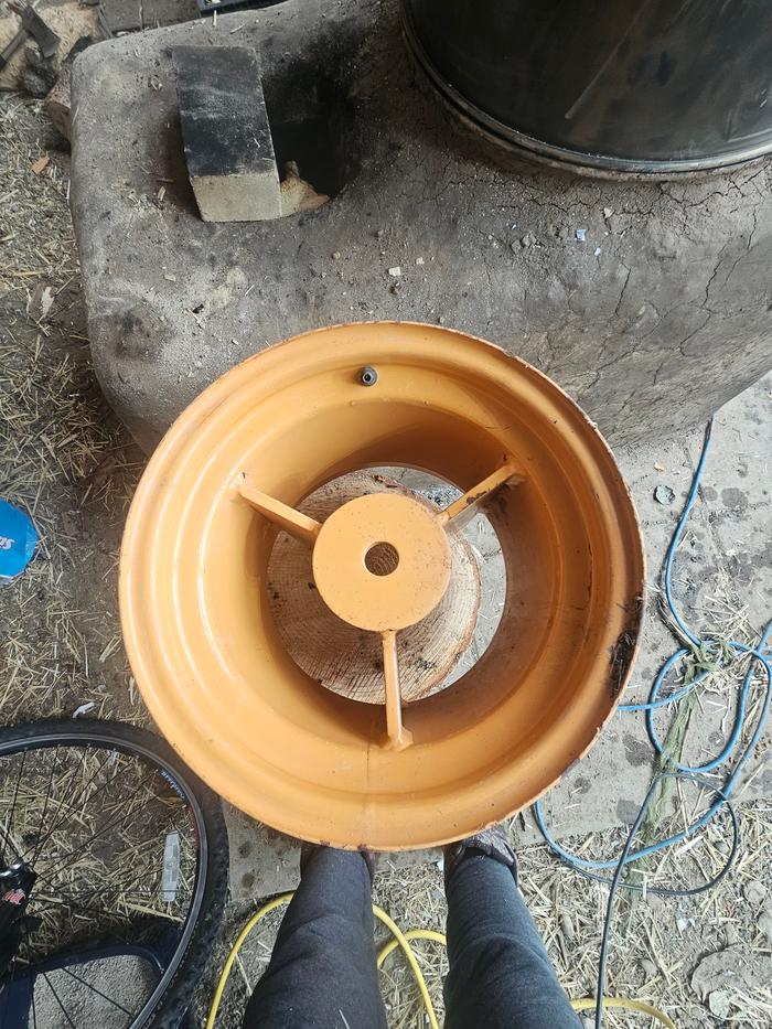 Beginning metal rim