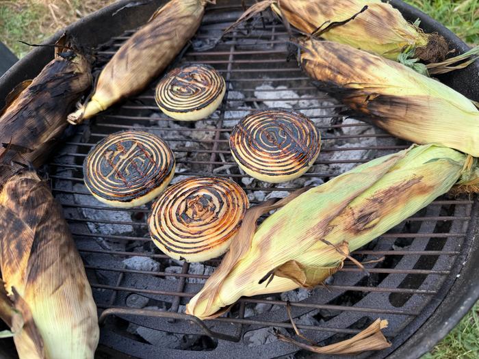 Fire-kissed onions