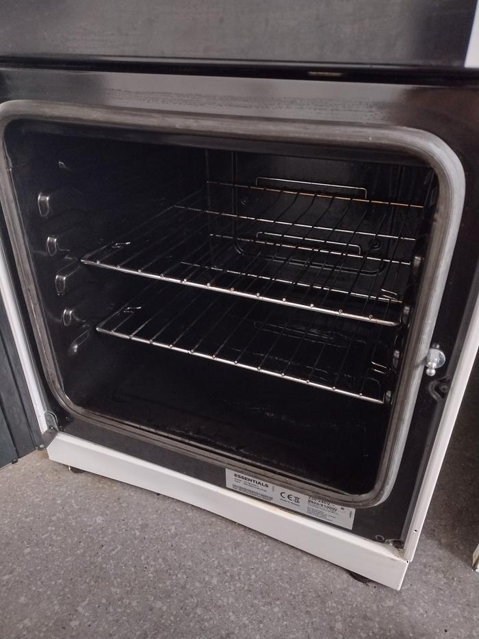 I also scrubbed the oven racks