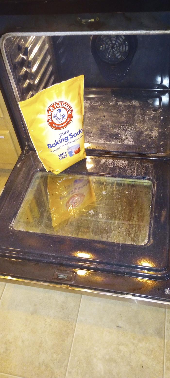 Dirty Oven plus Baking Soda