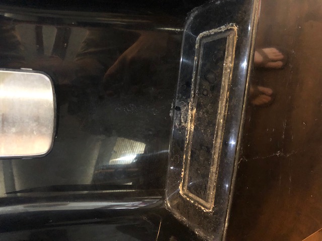 FRONT water dispenser dirty