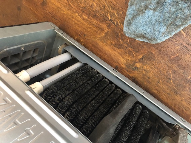 COILS clean after