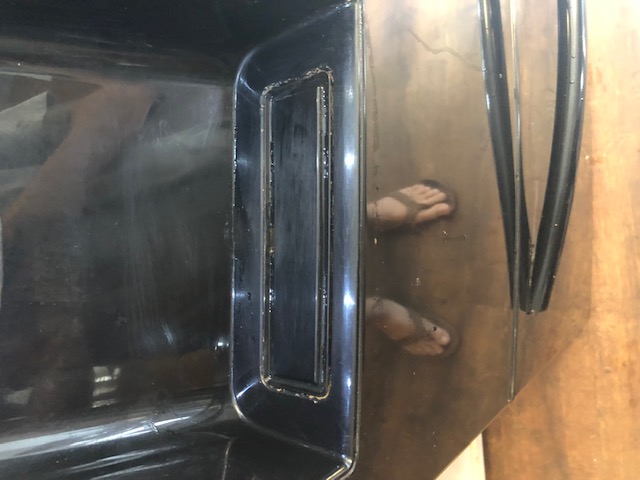 FRONT after water dispenser clean