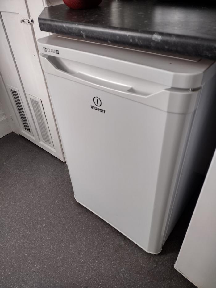 Before pulling out the fridge