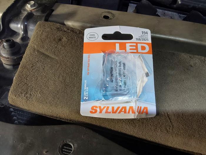 While I have it out, replace the marker lights with LEDs too