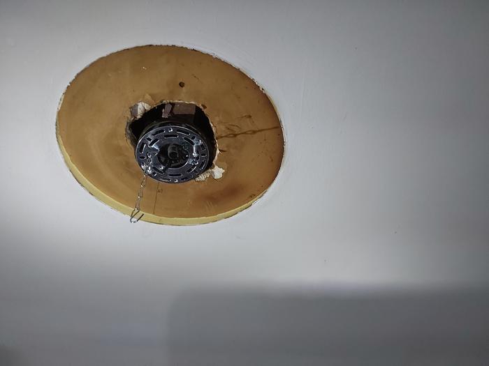 Soldered lumps cut off 