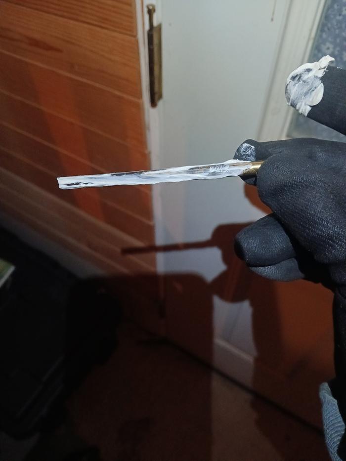 Greased all hinge pins as follows 