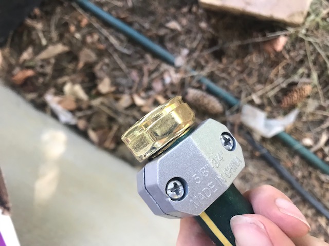The finished repair.