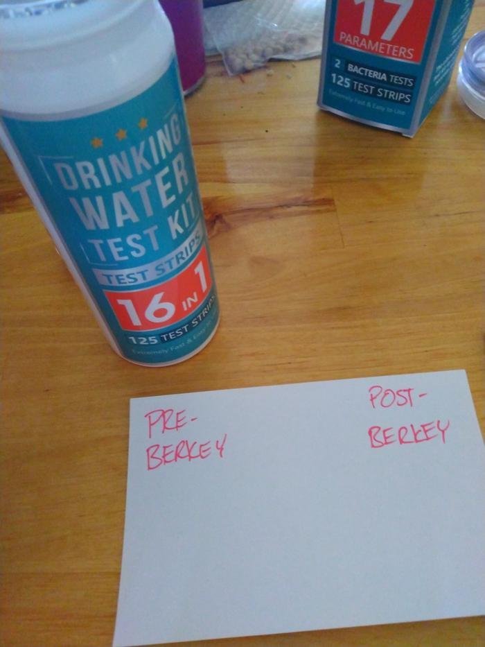 Test strip bottle