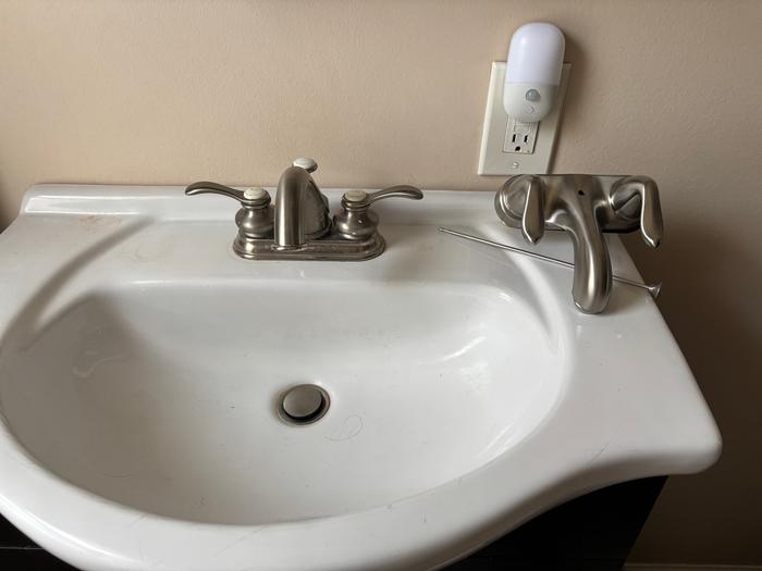 The old faucet 
