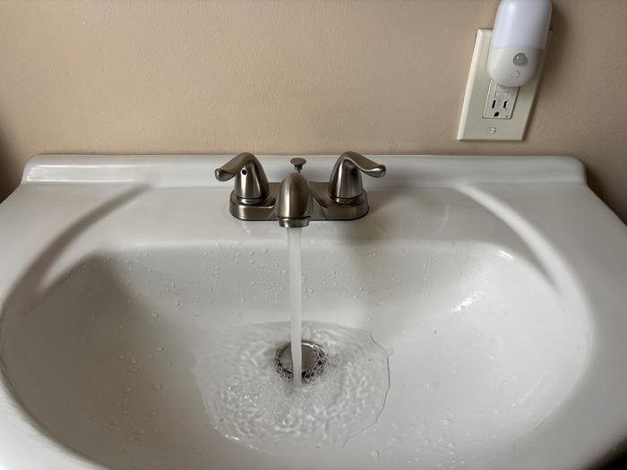 The new faucet works 