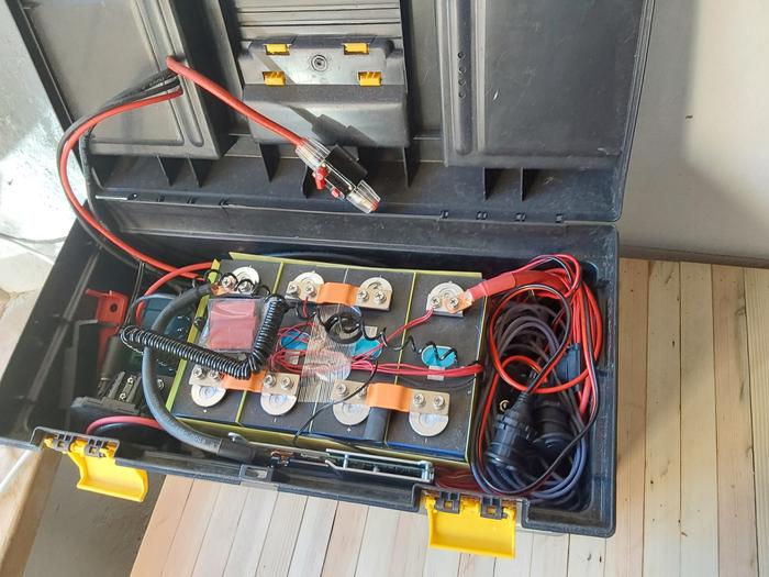 Currently, how the system packs up for transport 