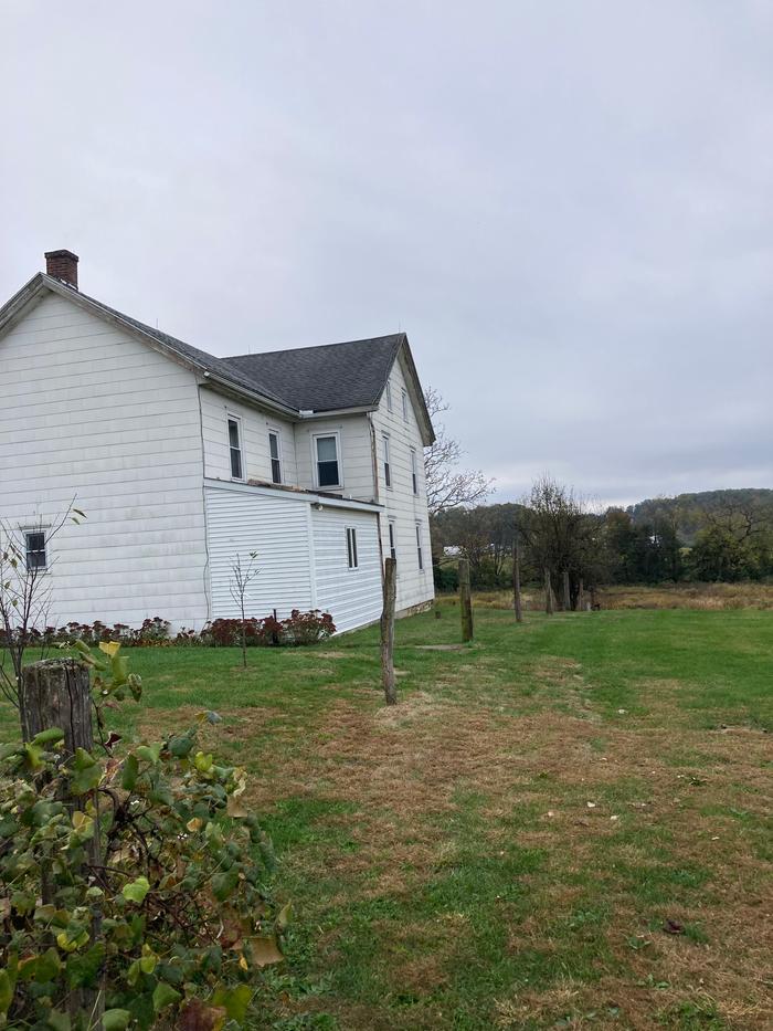 The electric wire and gate removed next step the posts