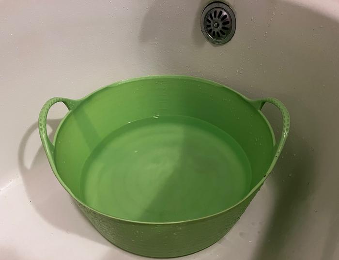 Day 1: About 4 liters (1 gallon)