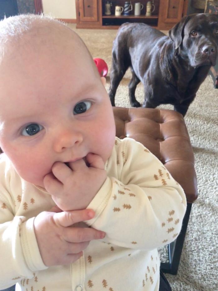 Keegan - grandbaby cuteness!